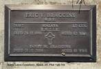 Plaque at Ruru Lawn Cemetery, Christchurch