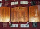 Tikitiki-Church-War Memorial  - # 20681 Pte P Wharehinga&#39;s name appears on this War Memorial Board