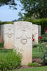  Reginald's gravestone, Cassino War Cemetery, Italy.