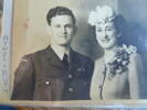 this is my grandparents marriage photo
Ruth Mollard was in RCAF and Athol was RAF .They met when Grandad Athol was training in Canada