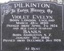 Banks Pilkinton's final resting place