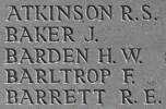 Herbert's name is inscribed on Caterpillar Valley NZ Memorial to the Missing, France.