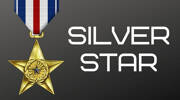 Patrick was awarded the Silver Star USA.