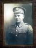 Portrait of Percy Harold Gifford, in the uniform of a Rifleman, NZ Rifle Brigade. Part of a photo-collage of Ohakea, Manawatu residents who went to World War I, held by Te Manawa Museums Trust, Palmerston North