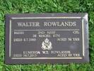Cpl Walter Rowlands 802181 2nd NZEF, 28 Maori Btn, died 8 July 1980 aged 56yrs