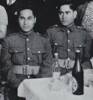 Brothers: Tango & Tukino KINGI - The occasion was their whanau farewell party at Ohinemutu prior to leaving for war.