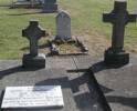 Memorial for ROBERT KINGSLEY WALKER, killed in action, at the Walker Family plot 180 in the Makaraka Cemetery, Gisborne