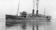 Troopship SS Morea which took Aubrey from Sydney to Suez Egypt.