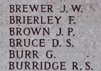 James Brown's name is on Chunuk Bair New Zealand Memorial to the Missing, Gallipoli, Turkey.