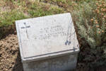 Walter's gravestone, No 2 Outpost Cemetery, Gallipoli, Turkey.
