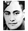 Sgt # 802256 Ben TE NGAHUE of Te Araroa9th Reinforcements of the 28th Maori BattalionWounded once