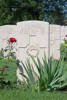 Reginald's gravestone, Cassino War Cemetery, Italy.