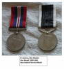 Photo of New Zealand Service Medal 1939-1945, awarded to Bernard John Jenkins
