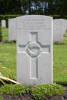 Leslie's gravestone, Cannock Chase War Cemetery Staffordshire, England.