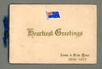'Heartiest Greetings: Xmas and New Year, 1916-1917'.