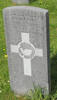 Headstone of RNZAF Pilot Officer James S. Strachan - at Belfast Cemetery, Ireland.