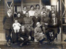 Back.  Mabel Baigent, Clarice Ricketts, Con Springer, Ruth Baigent, Morrie Baigent
Middle.  Harold Baigent, Louise Ricketts with Keith Springer, Joe Baigent, Charlotte Baigent, Ted Baigent, Harry Ricketts
Front.  Stan Baigent, Hilda Baigent