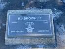 L.A.C. # 425687 Ralph J BROWNLIE
1939-45 RNZAF
Died 10.4.1943 aged 26 yrs