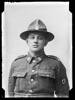 head and shoulder portrait of soldier in uniform