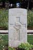 John's gravestone, Sangro River War Cemetery, Italy.