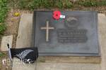 Photo taken April 2016. Placed poppy and flag. R.I.P www.brentsmith.nz
