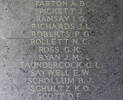 Charles Saundercock's name is inscribed inside Runnymede Memorial.