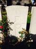 Gravestone of N C Bateman (s/n 51676) at Lijssenthoek Military Cemetery, Poperinge, West-Vlaanderen, Belgium.