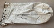 Canvas Kit Bag of Pvt Robt Watson  D Coy