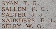 Wilfred's name is on Lone Pine Memorial to the Missing, Gallipoli, Turkey.