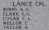 Allan's name is on Chunuk Bair New Zealand Memorial to the Missing, Gallipoli, Turkey.
