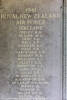 Philip Hare's name inscribed inside Runnymede Memorial.