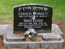 Headstone in Rakaia Cemetery, NZ