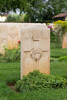 Claude's gravestone, Cassino War Cemetery, Italy.