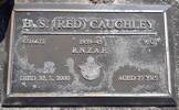Grave plaque Caughley Basil Speedy (Red) Kaitaia
