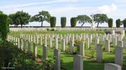 Abbeville Cemetery Extension, France. New Zealander LAC Raymond Nuttall is buried here.
