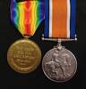 Medals awarded to Noel Stuart for service during WWI (back)
