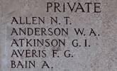 William's name is on Chunuk Bair New Zealand Memorial to the Missing Gallipoli, Turkey