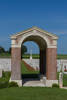 Entrance to Bancourt British Cemetery, Pas-de-Calais, France.