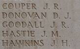 John's Name is inscribed on Tyne Cot Memorial to the Missing, Belgium.