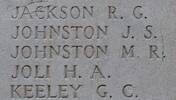 Malcolm's name is inscribed on Tyne Cot Memorial to the Missing, Belgium.