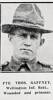 Private Thomas Gaffney - Wellington Infantry Battalion - was captured, as a POW, by Turkish Forces on 8 August 1915 at Chunuk Bair, Gallipoli, Turkey.