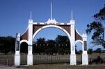 The Men from Tolaga Bay who were killed in the Wars have their names inscribed on the Tolaga Bay Gates War Memorial