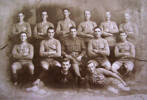 Believed to be a tug of war team with Andrew George Christian Andersen on the far right of the middle row.