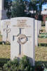 Sonny's gravestone, Enfidaville War Cemetery, Tunisia.