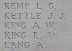 Arthur's name is inscribed on Tyne Cot Memorial to the Missing, Belgium
