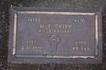 RFM # 18722 H F TRIPP 1st NZEF - RIFLE BRIGADE Died 2-10-1976 aged 85yrs He is buried in the Wharerangi Cemetery, Napier AREA: Services, SECTION: 9; PLOT 69 