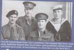 L - R: Cpl Ronald SUTTON, 2/LT Algie SUTTON, Regt Sgt Major Horace SUTTON & Able Seaman Jack SUTTON, all from Southland, - photo taken just after WWII
Relatives to Tony Pereira who in 2012 went to Turkey to commemorate Anzac Day at Anzac Cove & Chunuk Bair