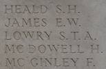 Ernest's name is on Twelve Tree Copse  NZ Memorial to the Missing Gallipoli, Turkey.