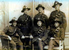 Richard John Seddon, standing 1st on the left.
Other troopers unknown.