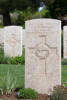 Peter's gravestone, Sangro River War Cemetery, Italy.